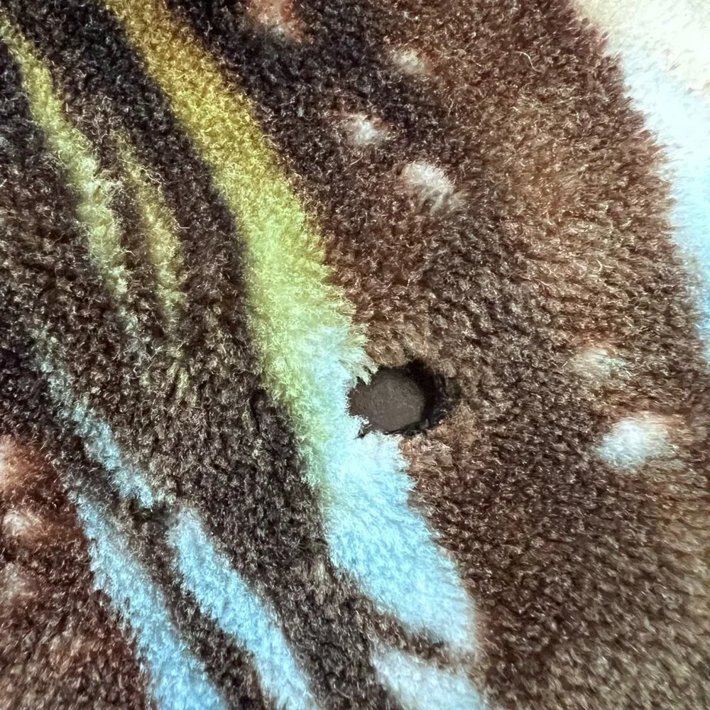 Horses Rush Hour Throw Blanket by Northwest – Plush Soft Fleece 55” x 39” - READ